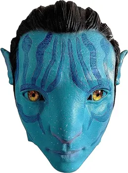Синяя маска, маска на Хэллоуин для взрослых, реквизит для костюмированной вечеринки в кино (мужчины)
