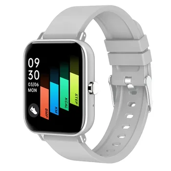Смарт-часы Для Мужчин и Женщин с Bluetooth-вызовом, умные часы, спортивный Фитнес-трекер, Водонепроницаемый светодиодный, с полным сенсорным экраном Для Android ios