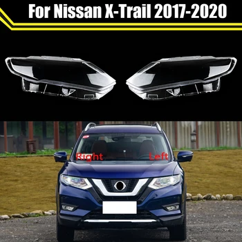Стеклянная крышка фары автомобиля, объектив головного света, Автомобильные чехлы для фар, Абажур для Nissan X-Trail 2017 2018 2019 2020