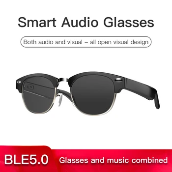 Умные Спортивные очки E20 Беспроводной Bluetooth Аудиовызов, Музыка, Беспроводные наушники, Голосовой ассистент Siri, Прямая поставка, Очки, Гарнитура