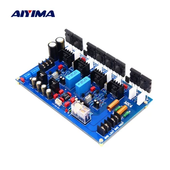 Усилитель мощности AIYIMA HiFi MJL4302 MJL4821 TTA1943 TTC5200 Ламповый Усилитель С Односторонним Входом Stereo Amplificador 200Wx2