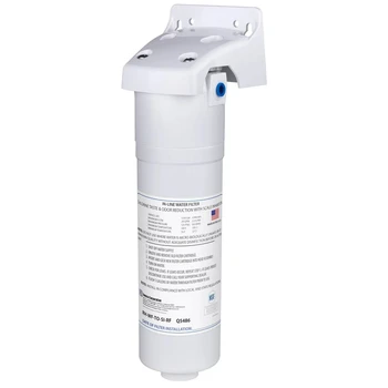Фильтр для воды, удаляет хлор и неприятные запахи, включает в себя соединения 1/4 дюйма и крепление, относительная влажность ОТ 45 до SI