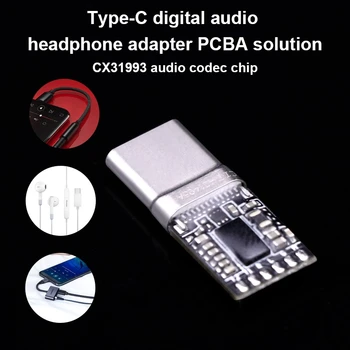 Цифровой аудиомодуль Type-C, встроенные наушники CX31993 Для Xiaomi Samsung, модуль адаптера Ipad
