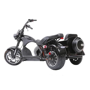 электрический трехколесный велосипед 3 Колеса 3000 Вт Электрический Скутер 60 В Литиевая батарея мотоцикл электрический